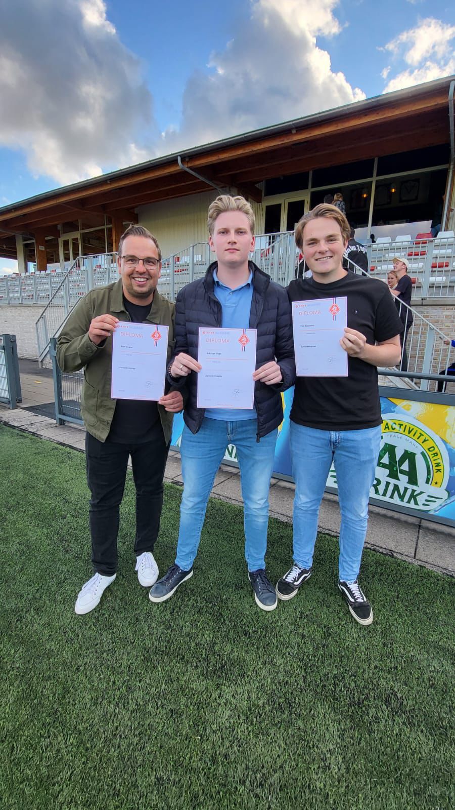 Voorstelling trainers bovenbouw selectie 2025/2026