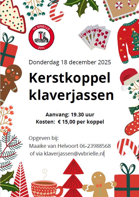 Kerstkoppelklaverjassen 2025