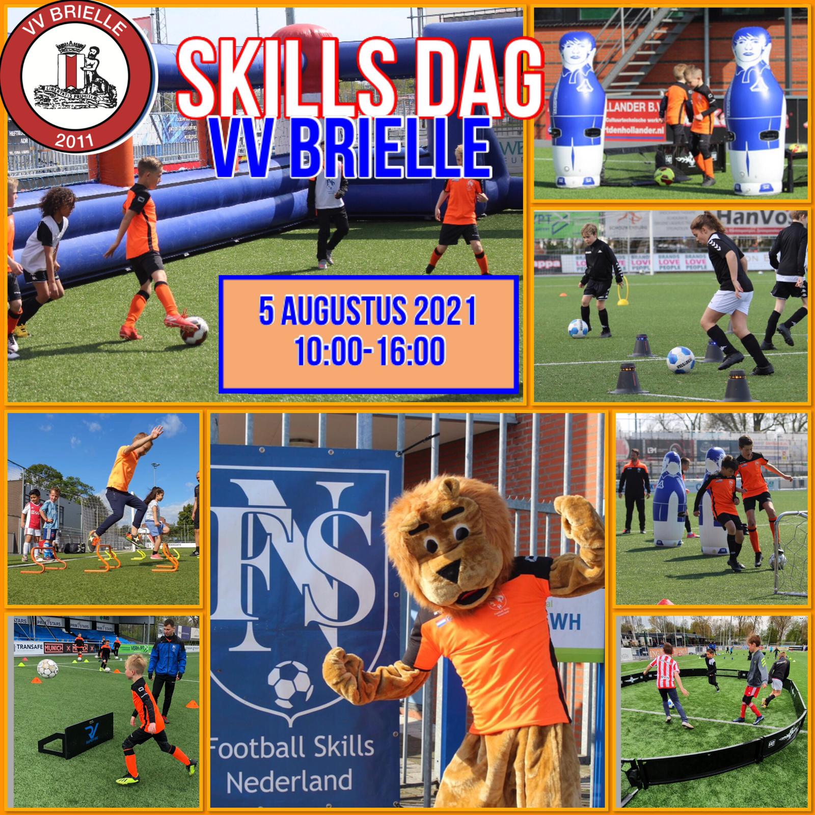 Skillsdag bij VV Brielle